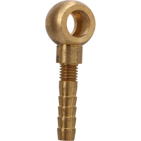 Adaptateur banjo M14x1,5 vers 3/8 pouce pour refroidissement turbo, vis de raccord 10 mm pour liquide de refroidissement du turbocompresseur, freinage et circuit d'air/carburant (1/5)