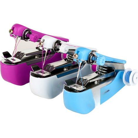 Mini machine à coudre portable, machine à coudre manuelle de poche, compacte et pratique, 82 g (1/5)