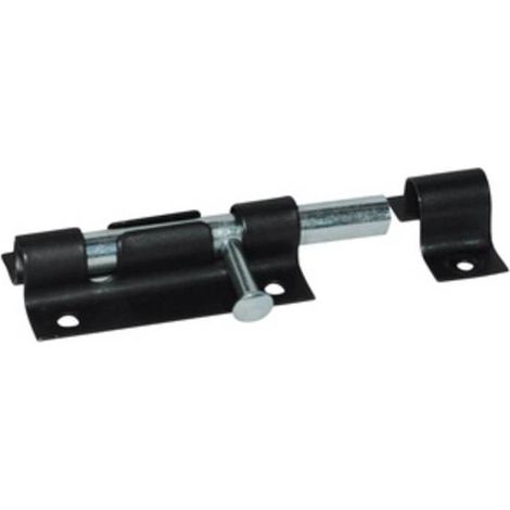 24 x CATENACCIOLO A CANNONE FERRO BRUNITO 60MM
