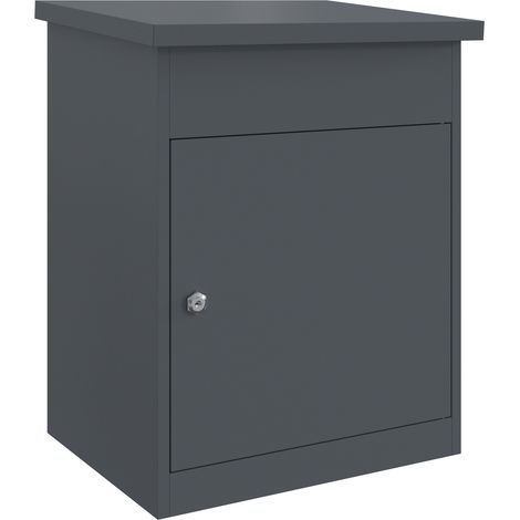 Boîte de dépôt de colis Anthracite 47,5 x 38 x 59 cm Acier (1/5)