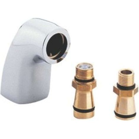 Grohe – Colonnette Chiara 70mm – Raccord de robinetterie 1/2 – Filetage à gauche – Compatible thermostat mélangeur 34070/34071 (1/2)