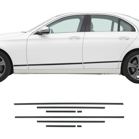 OMAC Garniture Baguette de Porte latérale pour Mercedes Classe C W205 2015-2021 Alu (1/5)