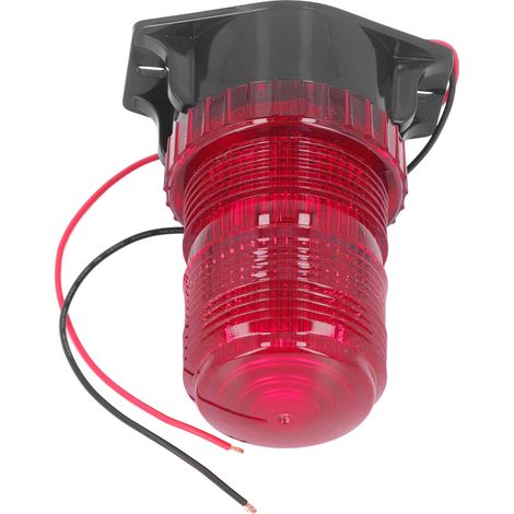 Blinkende LED-Gabelstaplerleuchte, wasserdichte Sicherheitsleuchte IP65, rotes Notlicht, 10–110 V DC, helles Blinklicht (1/5)