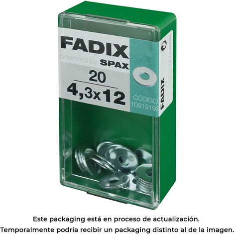 Paquete 20 Ud. Arandela DIN 9021 4,3x12 mm S
