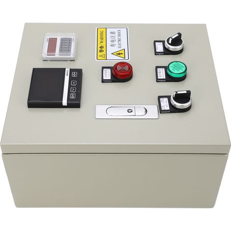 Intelligenter PID-Temperaturregler (15 kW, AC 380 V), Thermostatgehäuse mit M6 2M Thermoelement, Dreiphasenregler für industrielle Heizung (1/5)