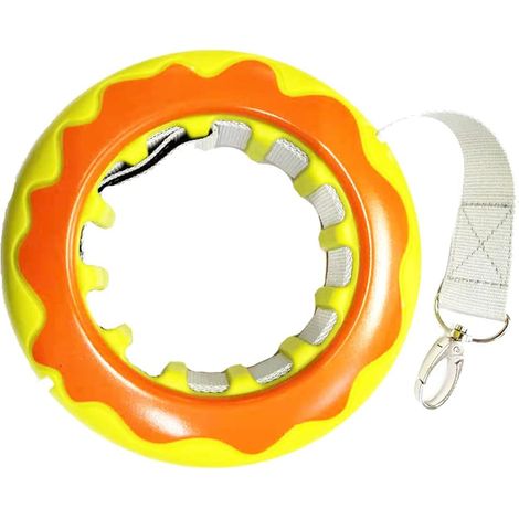Collier de marche rétractable avec corde de traction automatique et laisse extensible pour la course. Poignée robuste et confortable. (1/4)