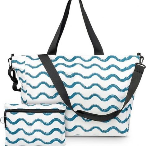 Sac de plage imperméable et résistant au sable avec fermeture éclair (1/5)