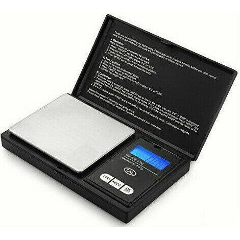 BILANCINO BILANCIA MINI DI PRECISIONE 200 G MIN 0,01 TASCABILE SOTTILE 236 (1/2)