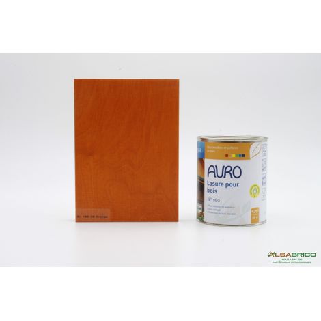 Lasure pour bois n°160 AURO, Orange -