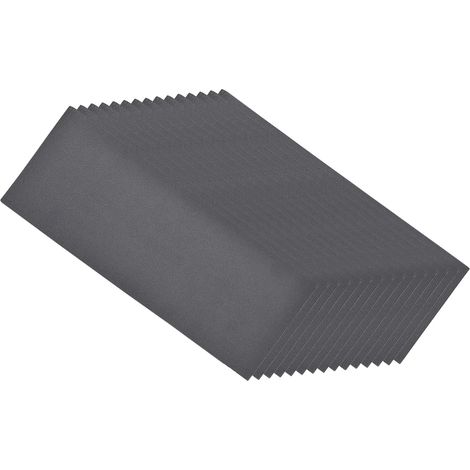 15 Pièces Feuilles de Ponçage Humide et Sec 9 Pouces x 3,6 Pouces (1/5)