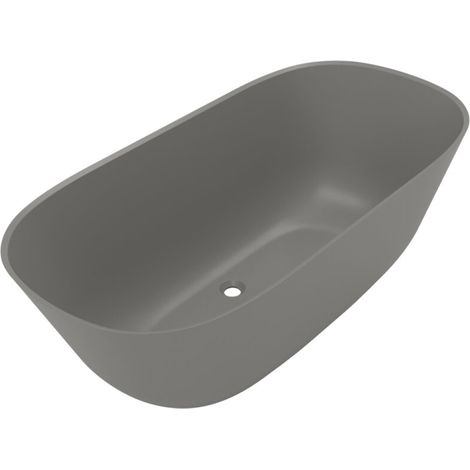 Baignoire VB Theano 1550x750x620mm Autonome Gris (1/3)