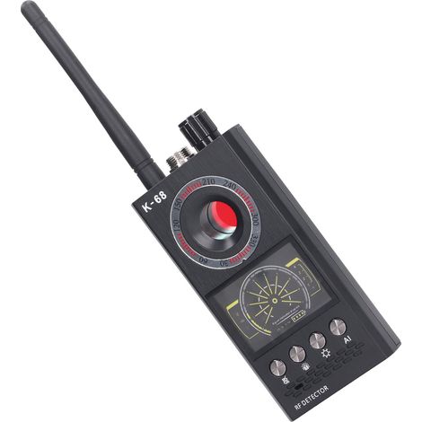Détecteur de Signaux RF 1MHz-8GHz, Scanner Anti-espion pour Caméras Cachées et Micros (1/5)