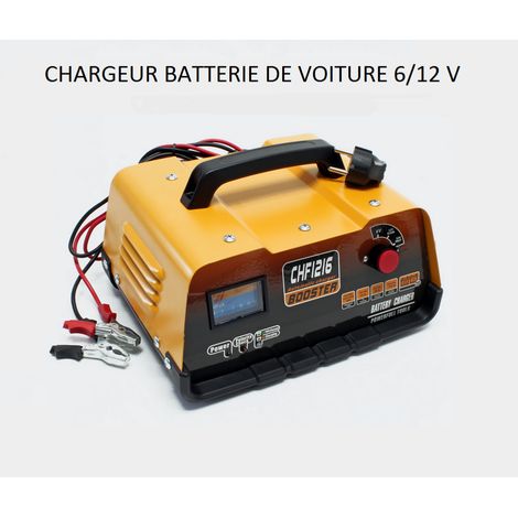 Chargeur de batterie voiture 6v / 12v WC