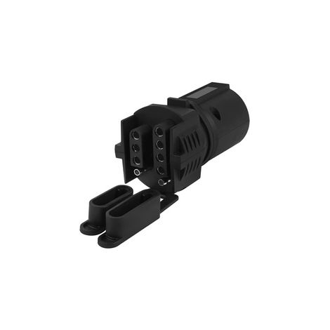 Adaptateur 7 broches vers 5 pour caravane américaine – Connecteur électrique de remorque – Prise de courant pour camping‑car