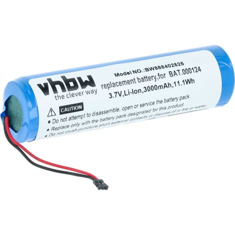 vhbw batteria sostituisce Philip Morris BAT.000124 per caricabatterie per sigaretta elettronica (3000mAh, 3,7V, Li-Ion)
