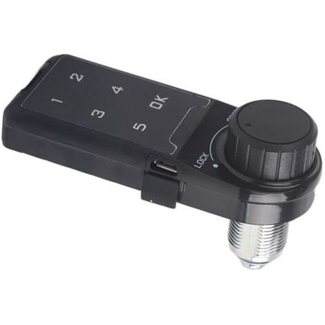 Serrure d'accès à clavier tactile, mot de passe, armoire de sécurité électronique numérique, casier codé L = 30mm (1/5)
