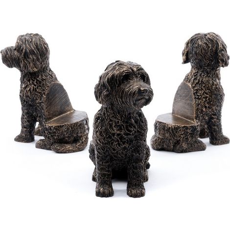 Cockapoo Plant Pot Feet - Set of 3 - L5.5 x W8 x H10 cm