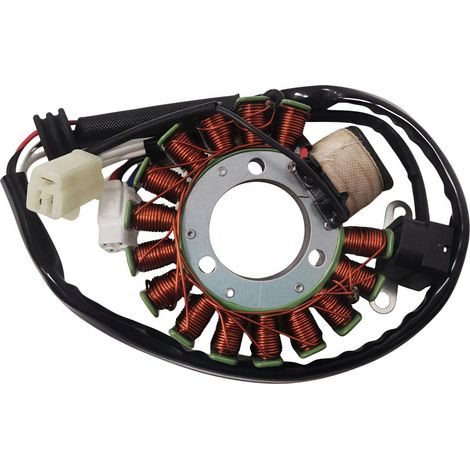 Motorcycle ignition coil, compatible with Yamaha YFM250 and YFM225 distributors (1/4)