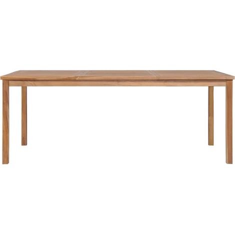 Maison Exclusive - Tavolo da Giardino 200x100x77 cm in Legno Massello di Teak