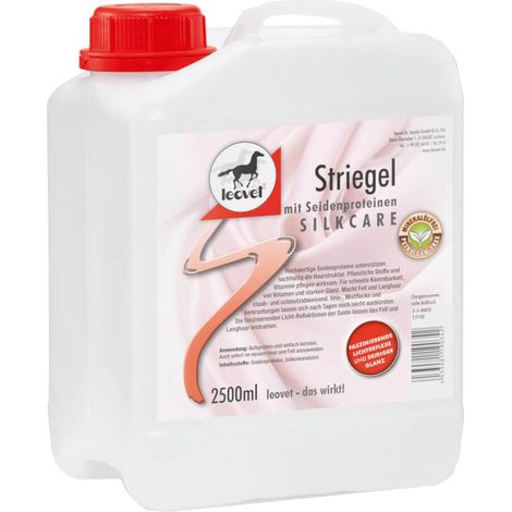 Leovet Silkcare Striegel 2500 ml des reflets de lumière fascinants grâce aux protéines de soie