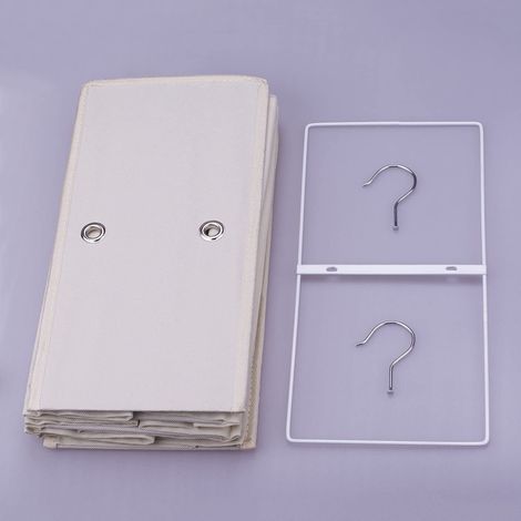 Hängender Handtaschen-Organizer für Kleiderschrank, Schrank, staubdichte Ablage mit 10 Fächern (1/4)