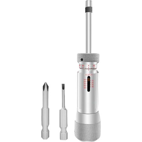 Tournevis dynamométrique réglable avec manche ergonomique en métal pour une fixation précise dans l'électronique et la réparation de la maison Tournevis en acier (1/5)