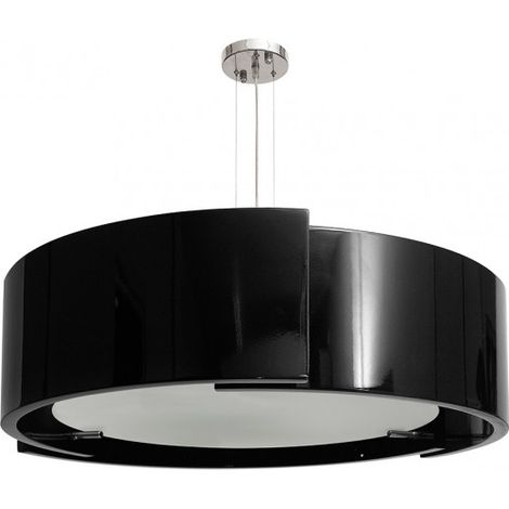 My Lamp - Hängeleuchte Oslo Chrom/Weiß 8xe27 D 90cm