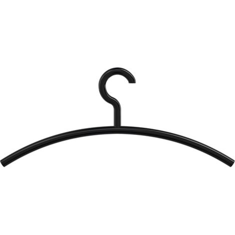 HEWI appendiabiti 570.3B 90 Ku.99 nero opaco L.450mm A.190mm - 570.3B 90 (1/3)