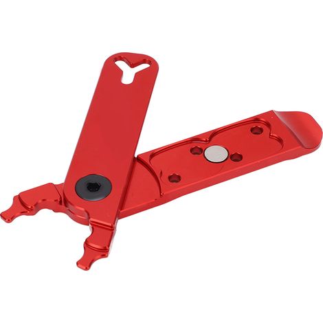 4-in-1 Fahrradkettenzange aus Aluminiumlegierung, Multifunktionswerkzeug zum Reparieren und Spannen (1/5)