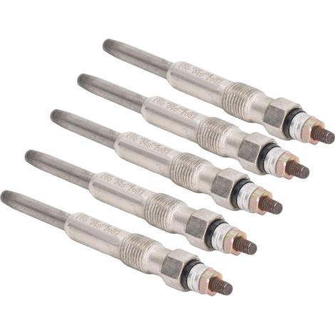 Lot de 5 bougies de préchauffage pour moteur automobile 0250202022 en alliage d'aluminium, montage direct, remplacement idéal (1/5)