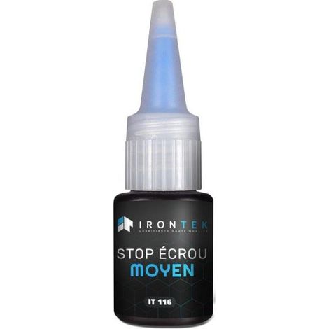 Irontek IT116 Stop Ecrou Bleu MOYEN 10ML