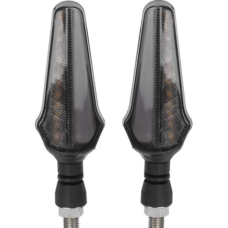 Paire d'indicateurs de clignotants universels moto 24LED accessoire de modification (1/5)