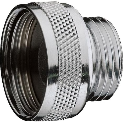 Nipple filete femxmâle 3/4 x 1/2" laiton chrome