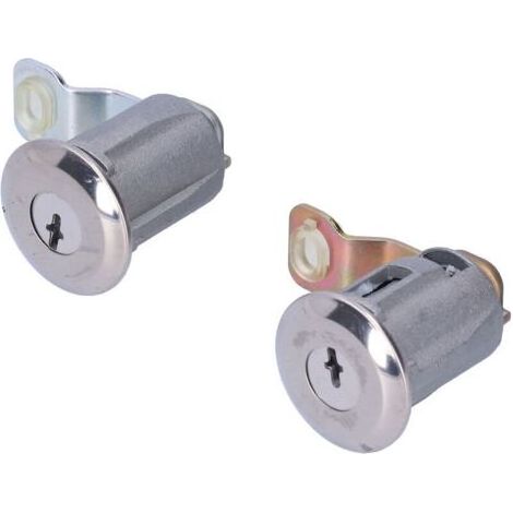 Baril de Serrure de Porte de Voiture, Clés de Baril de Serrure de Porte de Voiture Cylindre Kit de Réparation de Serrure de Porte de Voiture Kit 252522 9170-G3 Adapté pour Citroen Berlingo / X (1/5)