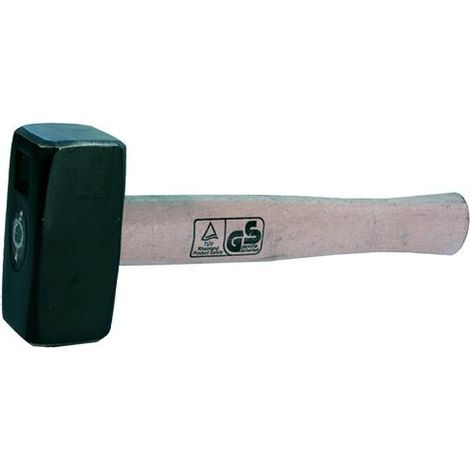 Mazzetta Muratore Gr. 1200 Testa In Acciaio Temprato. Manico Legno Verniciato.