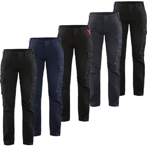 Pantaloni da lavoro donna Blaklader 7144 Industria Stretch - L - Blu marino scuro (1/5)