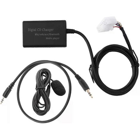 USB-AUX-Bluetooth-Autoradio-Adapter für digitalen Musik-CD-Wechsler, passend für (5+7)-Pin-JXLGV (1/5)