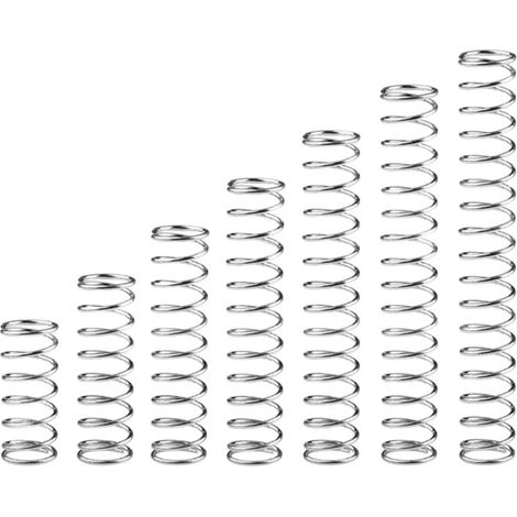 10 petits ressorts de compression 0,4 mm et 0,5 diamètre, en fil (1/4)
