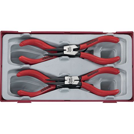 Set pince circlips TT1 tray capacité 12-25mm 4 pièces Teng Tools TT474-5 (1/2)