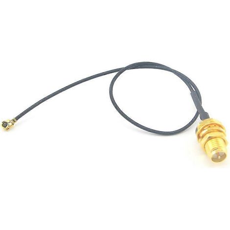 2 câbles d'antenne Wi-Fi U.FL Mini PCI vers RP-SMA (1/4)