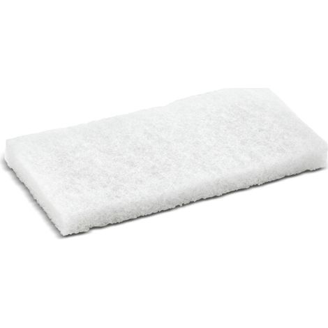 Pad Kärcher blanc longueur 24,5 cm Largeur 12 cm Hauteur 2 cm