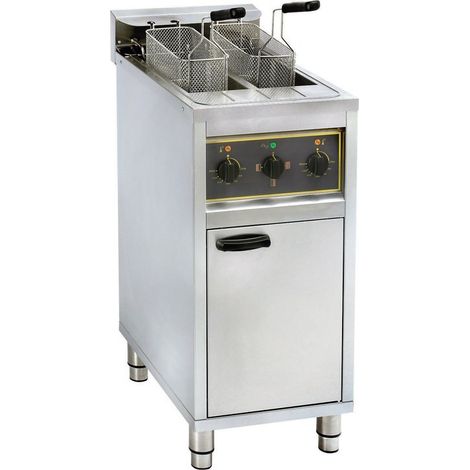 Friteuse sur Coffre Électrique - 2 x 10 Litres - 12000 W - Furnotel
