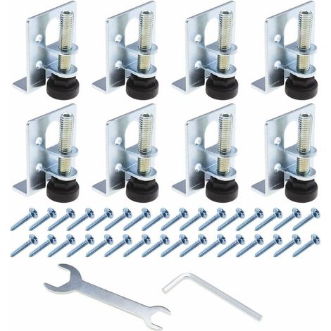 Pack Heavy Duty Leveling Legs for Plinth, Adjustable Legs for Workbench, Table, Sofa, Cabinet, Shelves (1/5)