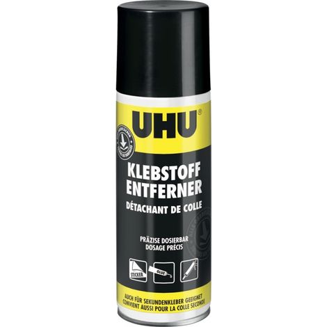 UHU Spray solvente per colla 200 ml applicazione precisa (1/4)