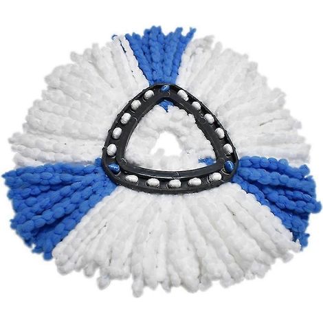 2 têtes de balai Vileda, compatibles avec les balais microfibres 2-en-1 Turbo Triangle Spin – subaoe (1/2)