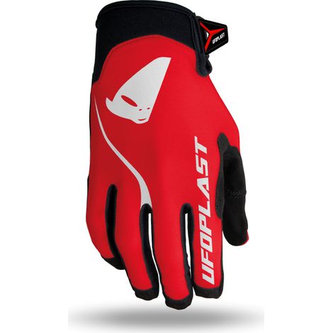 Gants UFO SKYLINE CROSS rouges taille XL - Collection 2025