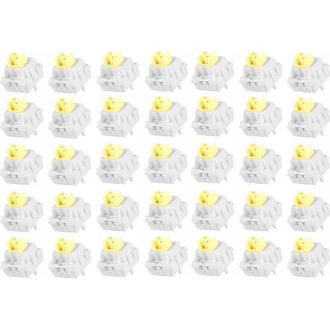 Durock Ginger Milk Switch, 35 pezzi, interruttori per tastiera meccanica Line (1/5)