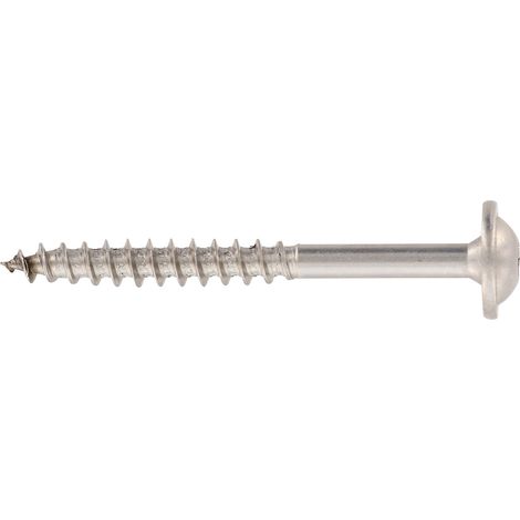 Tornillo de madera Fischer HBS WTP 8,0x80 A2 (100 unidades) - 571772