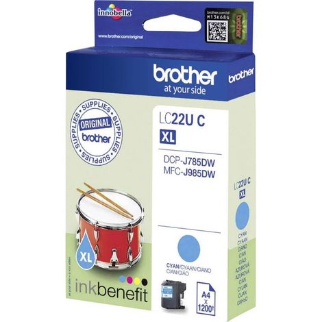 Cartouche d'Encre compatible avec Imprimates DCP-J785DW, MFC-J985DW Cyan (1/5)