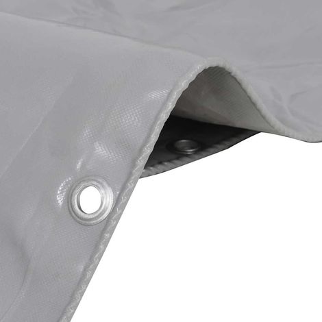 Plane 650 g / m² 1,5 x 6 m Grau